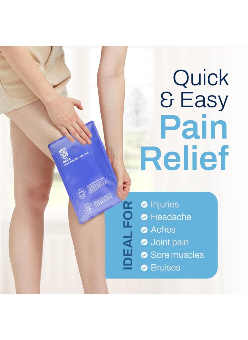 Dada - HOT & COLD Gel Compress for Injuries, Swelling, Pain Relief GEL PACK -HCM01 - Image 1