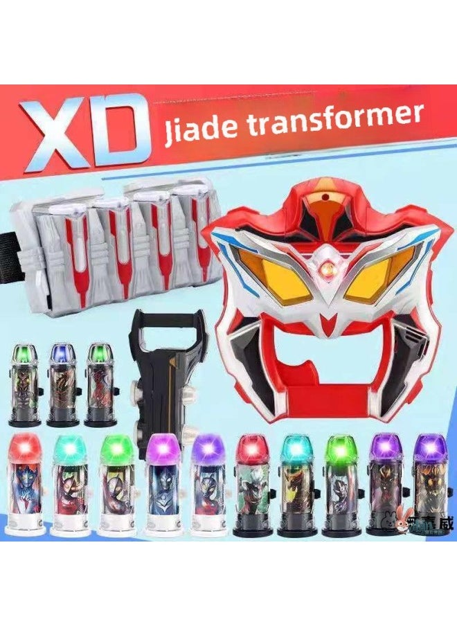 Siro Glasses Toy Suit Transformation Unlimited Siro Eyes G + D Superman Transformation Altman Summoner-Color:Sublimator + Glasses + Belt + 12 Luminous Capsules  - Image 2