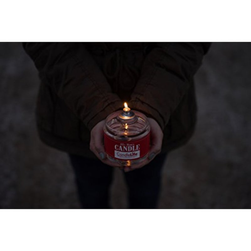 115-Hour Emergency Survival Candles - Long Burning, Unscented, Clean Burning Liquid Paraffin Set of 6 for Blackouts, Camping, Fishing and Survival - Image 3