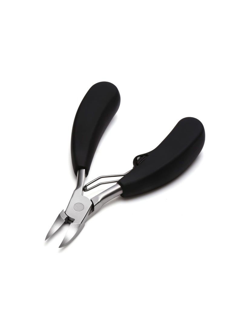 KASTWAVE Toenail Clippers, Nail Clippers Trimmer for Thick or Ingrown Toenails, Fingernail Clipper Stainless Steel Clippers Scissors - Image 1