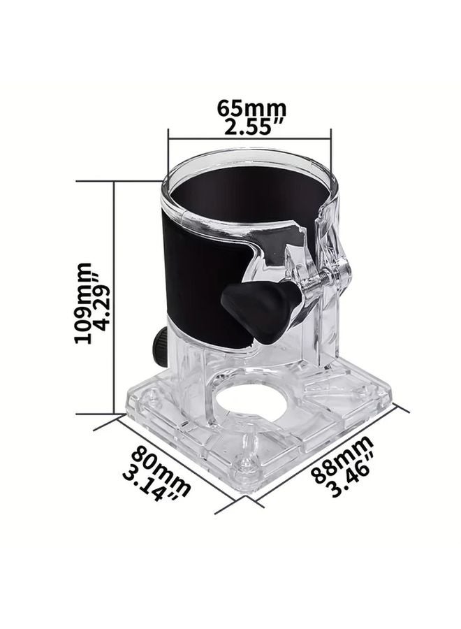 65mm Plunge Router Base Wood Milling Stand Cover For Makita RT0700C DRT50 Power Tool 1pc - Image 4