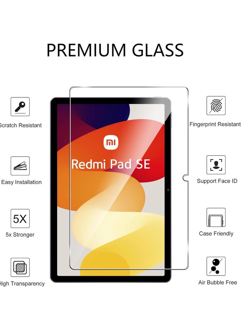 Tempered Glass Screen Protector For Xiaomi Redmi Pad SE 11 inch  Clear