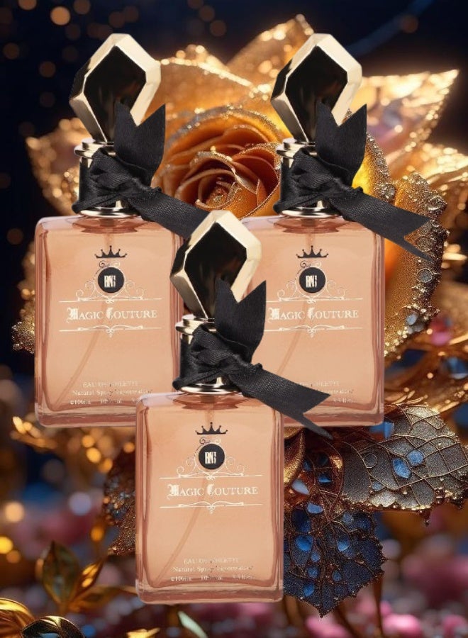 Bn Parfum 3 Pieces Magic Coture Perfume 100ML - Image 1