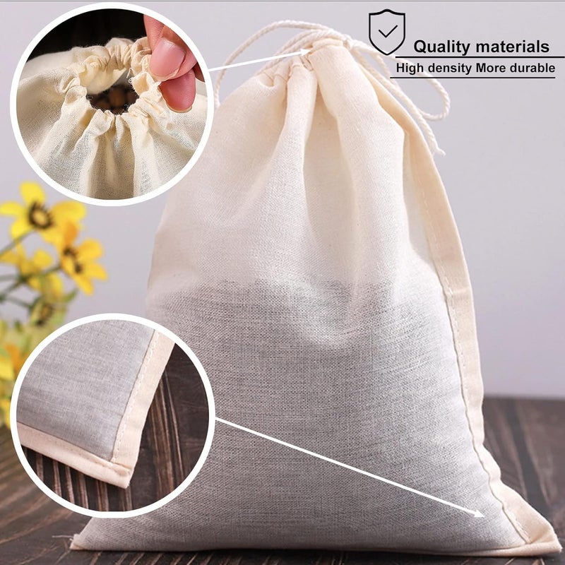 2 PCS Reusable Cheesecloth, Grade 100 Hemmed Organic Cheese Cloth for Straining Craft,100% Cotton Unbleached Cloth Strainer for Cooking,Baking,Juicing,Cheese Making (30 * 40cm) - Image 5