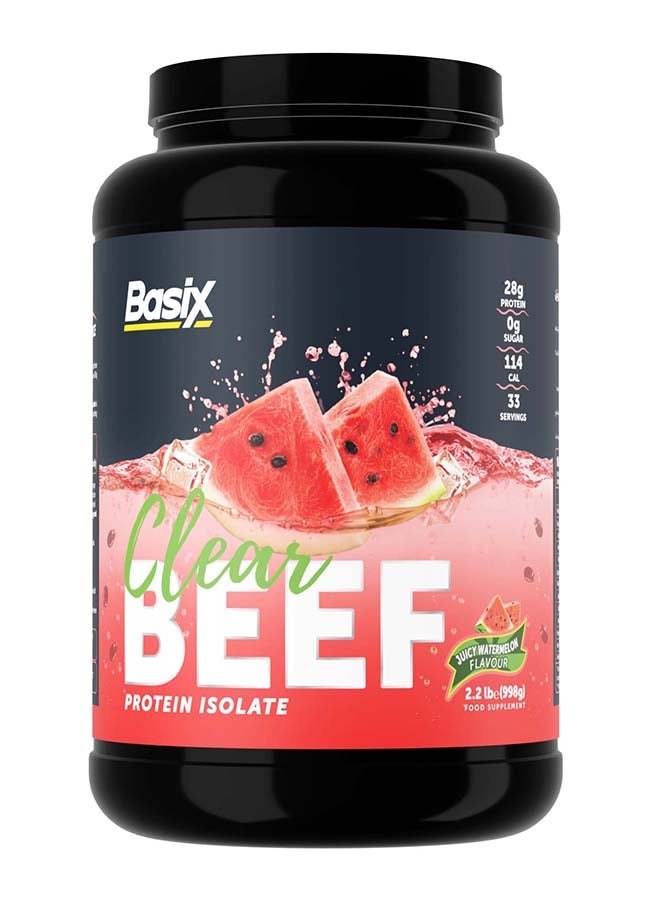 Basix Beef Protein Isolate Juicy Watermelon Flavour 2.2lb - Image 1