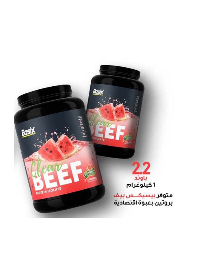Basix Beef Protein Isolate Juicy Watermelon Flavour 2.2lb - Image 2