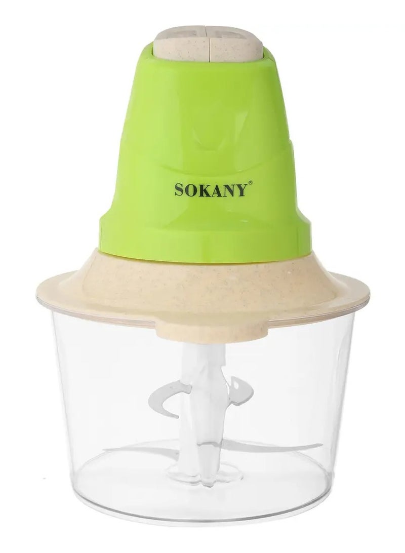 Sokany SK-7006N Chopper 2 Liters 300 Watts - Suitable Capacity and Efficient Performance for Grinding