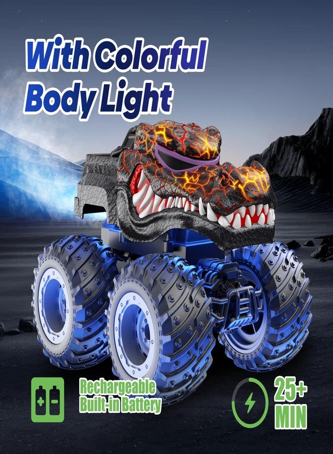 BAODLON CrocodileMonsterTruckToys Remote Control Monster Car, 2.4GHz RC Crocodile Monster Truck Toys for 3 4 5 6 7 8 Years Old Boys Kid - Image 4