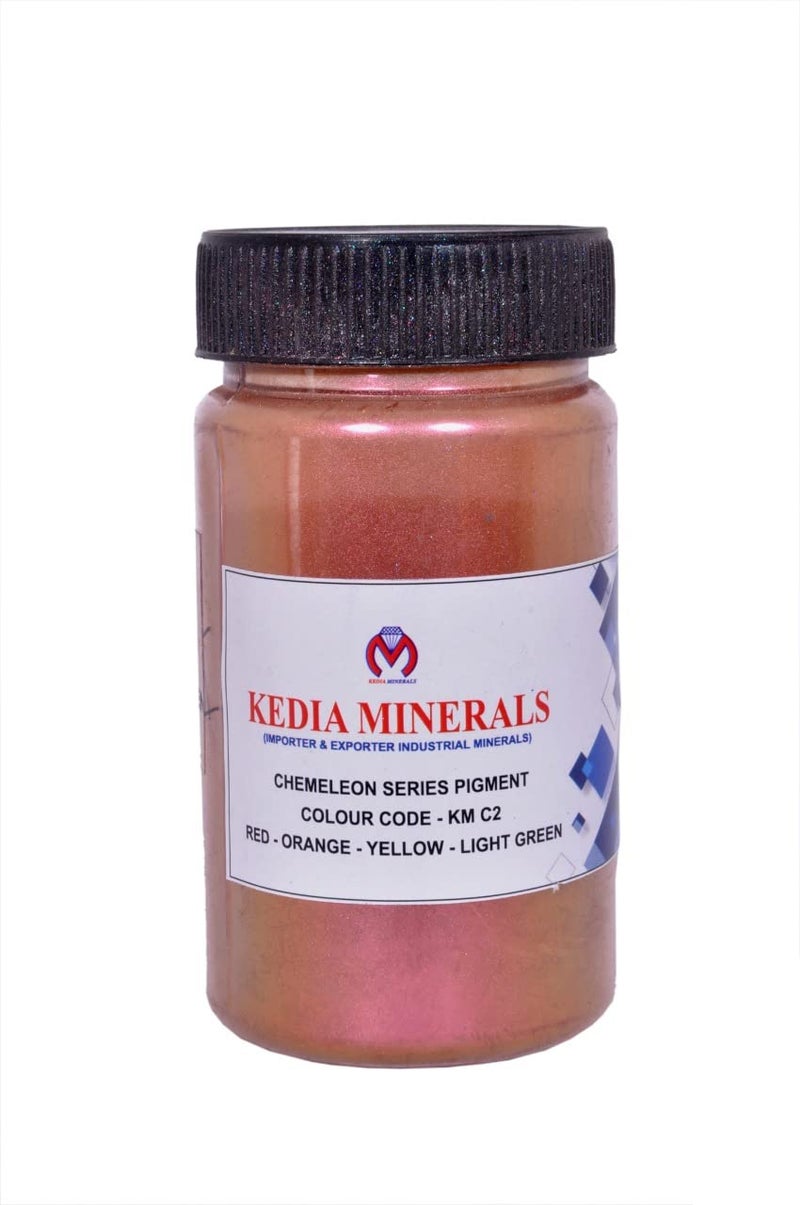 KEDIA Kedia C2 Chameleon Mica Powder Color Shift Pigment Powder Color Changing Pigment Powder for Epoxy Resin Painting Bath Bombs Candle Making Slime Coating 10gmjar  - Image 1