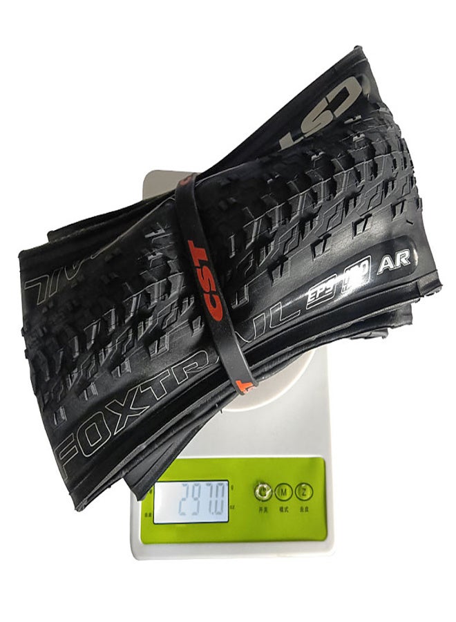 تشاو يانغ إطارات دراجات قابلة للطي مقاس 29 × 1.95 بوصة، مقاومة للثقوب، 120 خيط/بوصة، إطارات دراجات جبلية بدون أنابيب، إطارات دراجات خفيفة الوزن للغاية، إطارات مفرغة من الهواء - Image 2