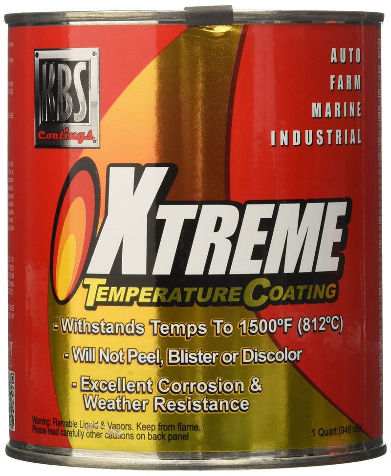 KBS Coatings 65408 Off-White Xtreme Temperature Coating - 1 Quart - Image 4