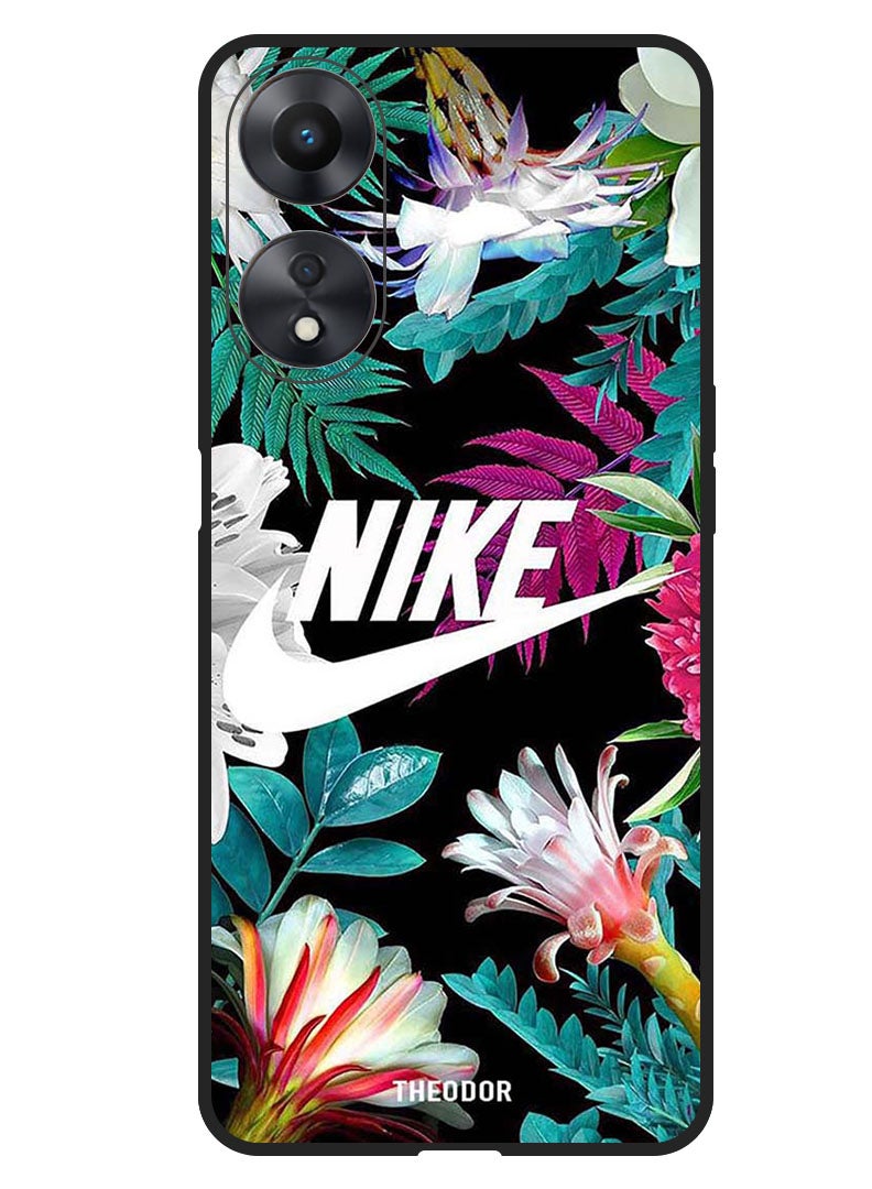 Theodor Protective Case Anti Scratch Shock Proof Bumper Cover For Oppo A1 5G Just Do It - Image 1