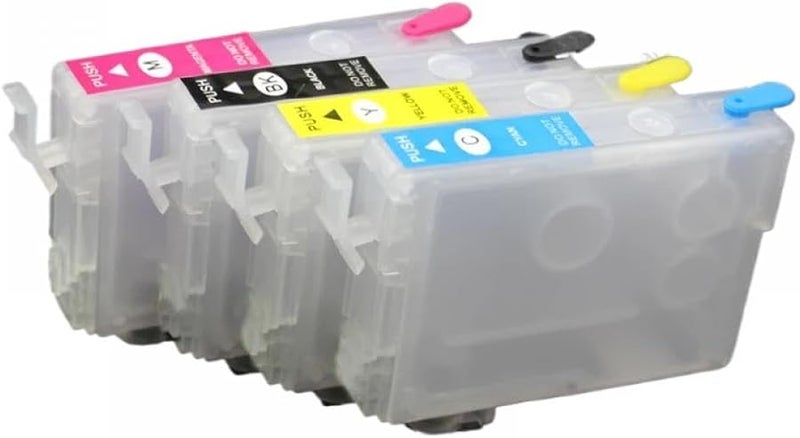 خرطوشة حبر قابلة لإعادة التعبئة مع شريحة إعادة الضبط متوافقة مع طابعات XP 103 و203 و207 و303 و306 و33 و406 - Image 4