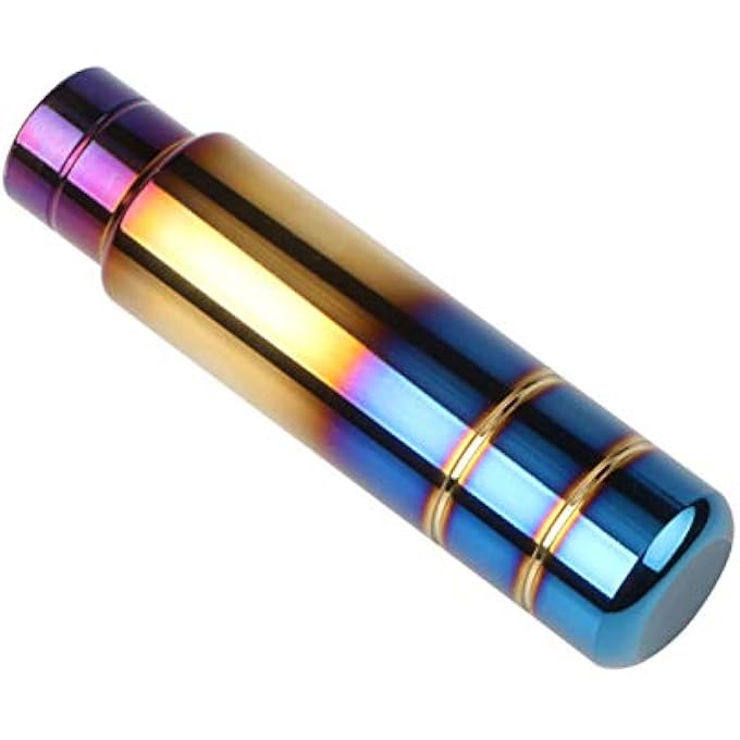 rayihni Car Gear Shift Knob Aluminum Manual Shifter Universal Long Stick Shift Knob Shifting Head Shift Lever with 3 Threaded Adapters M8 M10 M12 - Image 4