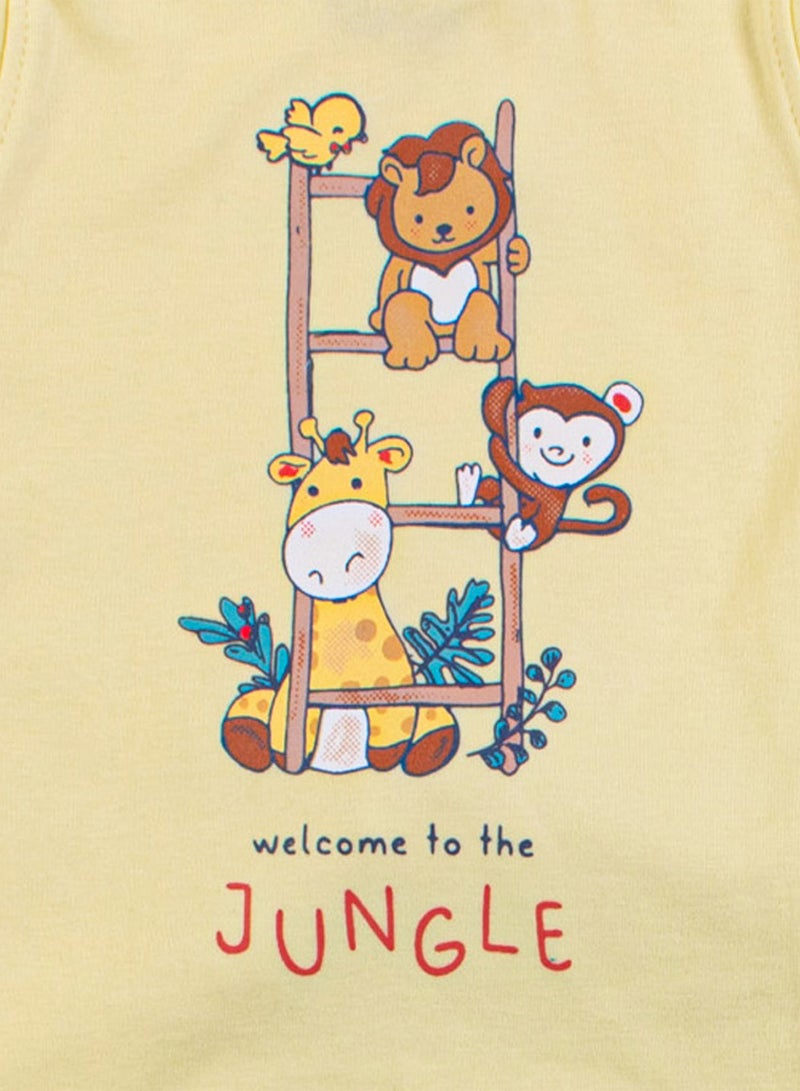 Zercon Summer Pajama Set for Newborn Babies 6289 - Image 2