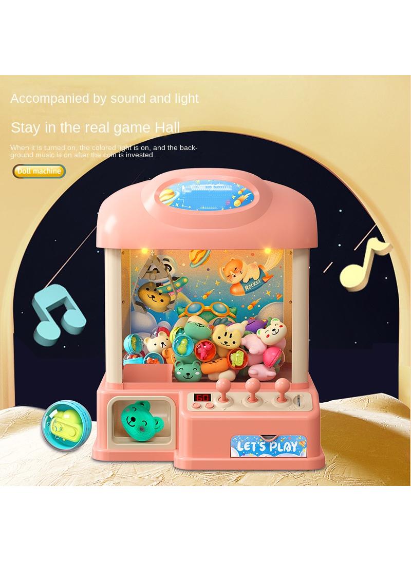 Y&D Children's Twist Egg Coin Clip Doll Machine Toy - Image 2