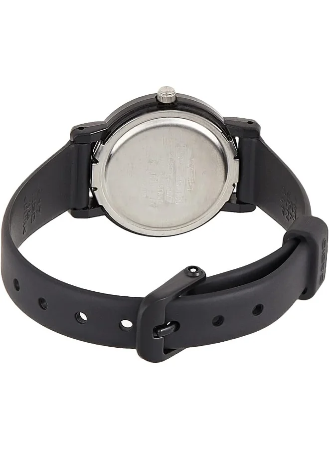 كاسيو Women'S Watch - Lq-139Amv-1Eldf Black Dial, Black Band