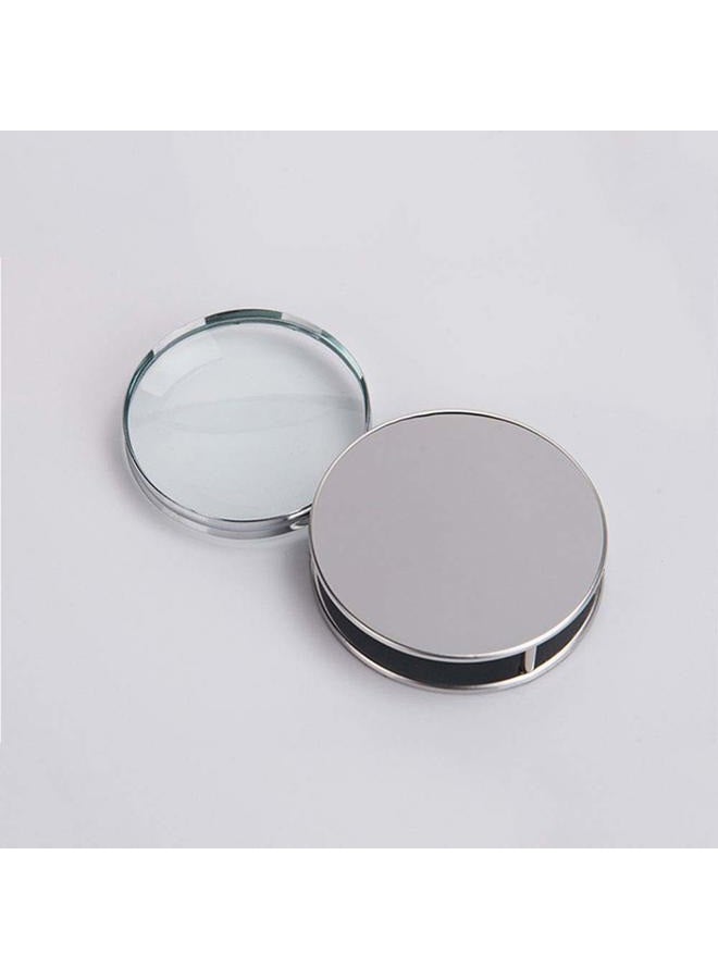 RUIXIB Portable Magnifier Foldable Round 20X Magnifying Glass with Metal Protective Case,Pocket Handheld Magnifier Loupe Lens for Reading Inspection Science Diamonds - Image 3