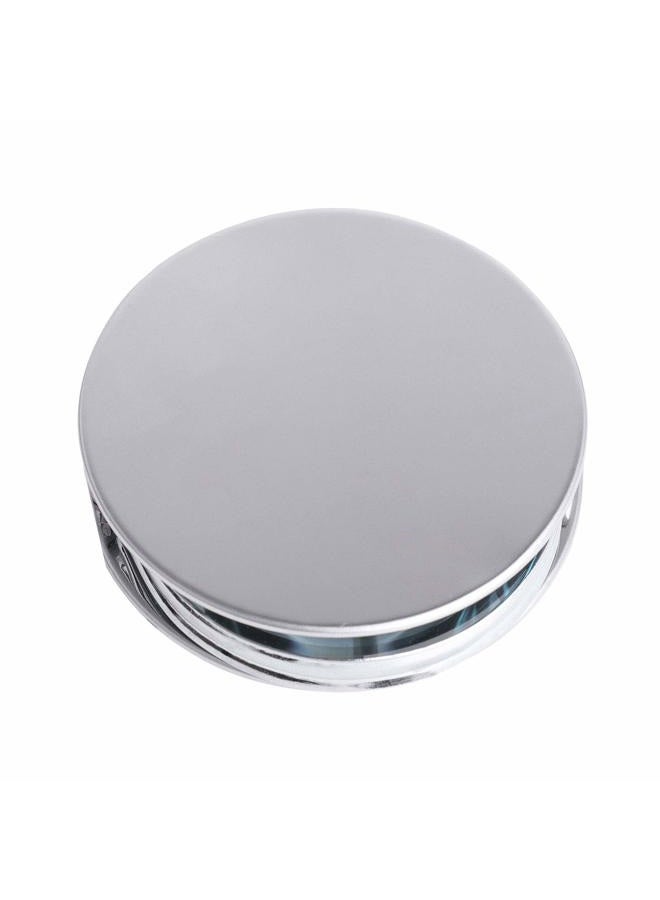 RUIXIB Portable Magnifier Foldable Round 20X Magnifying Glass with Metal Protective Case,Pocket Handheld Magnifier Loupe Lens for Reading Inspection Science Diamonds - Image 2