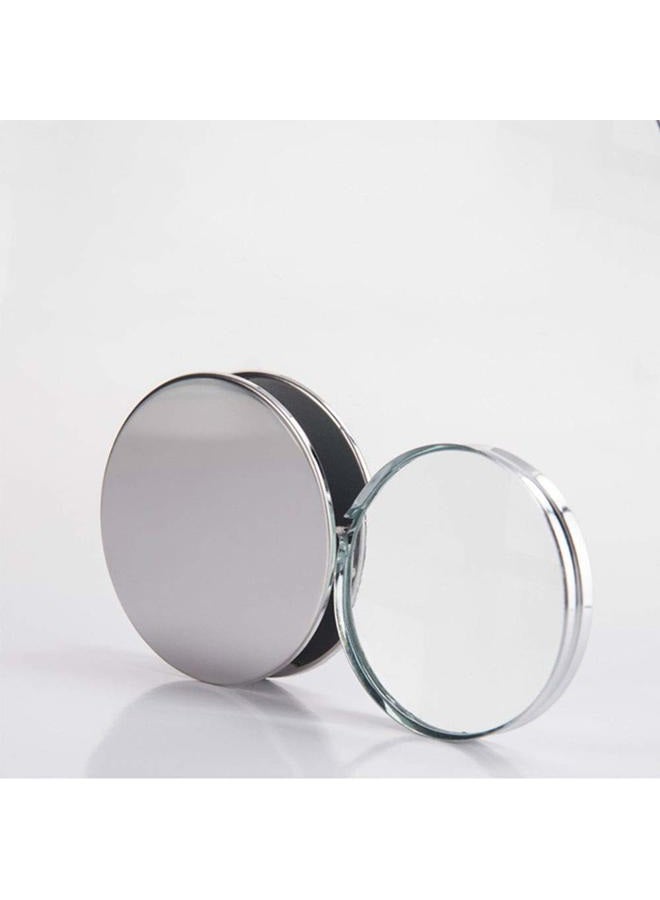 RUIXIB Portable Magnifier Foldable Round 20X Magnifying Glass with Metal Protective Case,Pocket Handheld Magnifier Loupe Lens for Reading Inspection Science Diamonds - Image 5