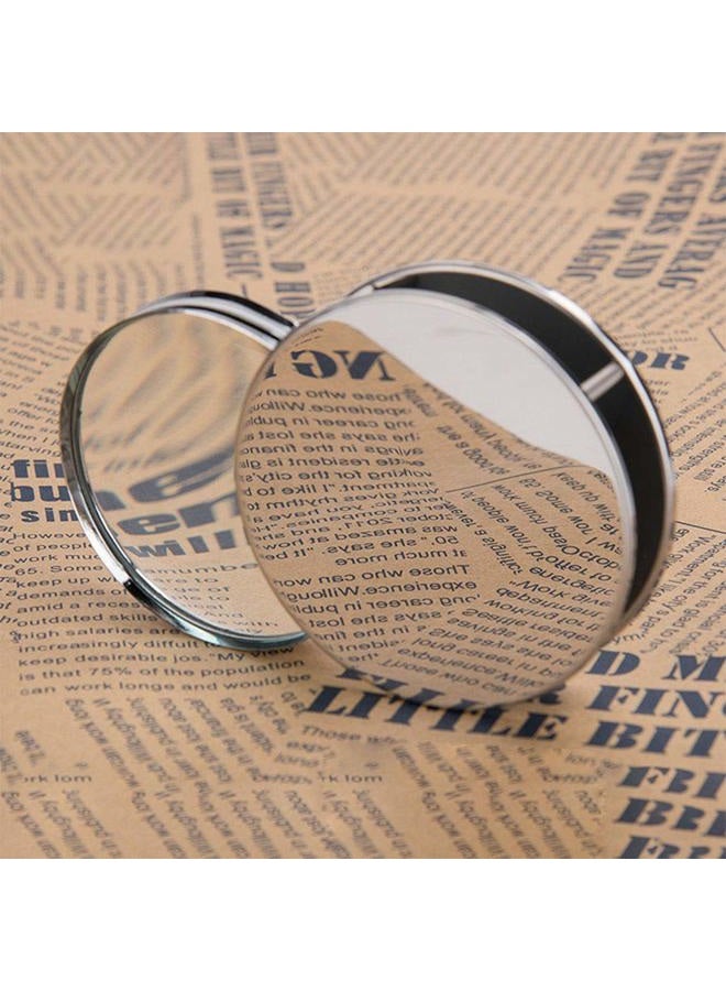 RUIXIB Portable Magnifier Foldable Round 20X Magnifying Glass with Metal Protective Case,Pocket Handheld Magnifier Loupe Lens for Reading Inspection Science Diamonds - Image 1