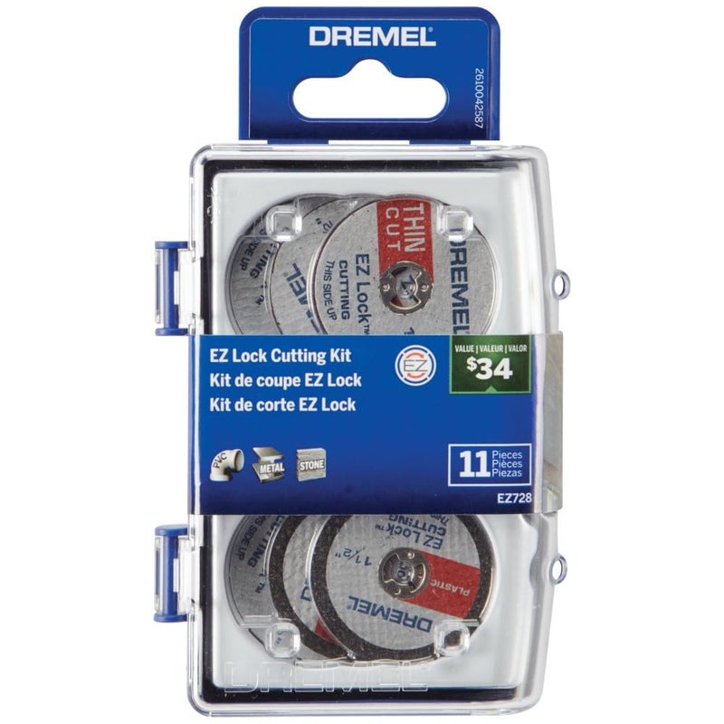 Dremel EZ728-01 11-Piece EZ Lock Cutting Accessory Micro Kit - Image 1