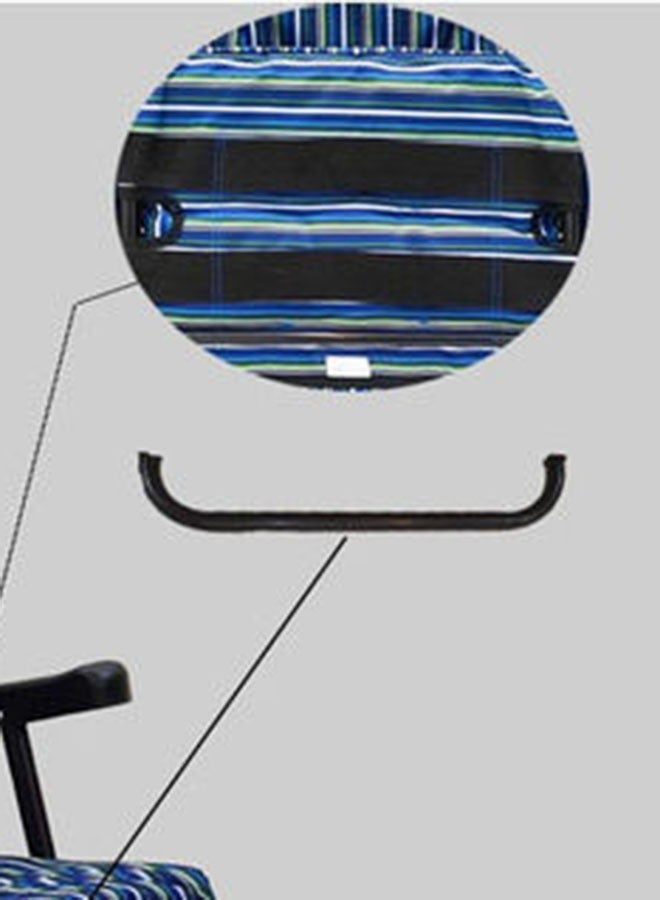 SMART HOME Folding chair with armrest, picnic seat, sports chair, outdoor chair and garden chair - Image 5