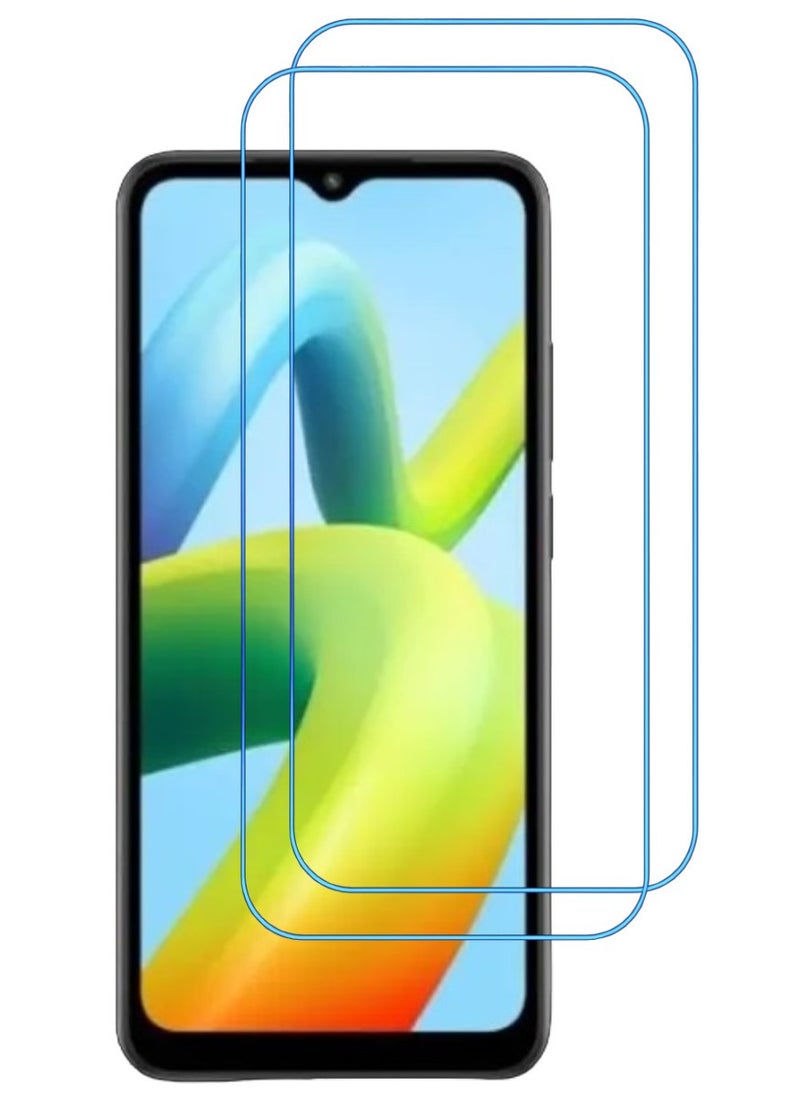 ACLIX 2 Pieces Antistatic ESD Dustproof Premium Quality High Definition Clear Tempered Glass Screen Protector Designed For Xiaomi Redmi A1+ - Image 1