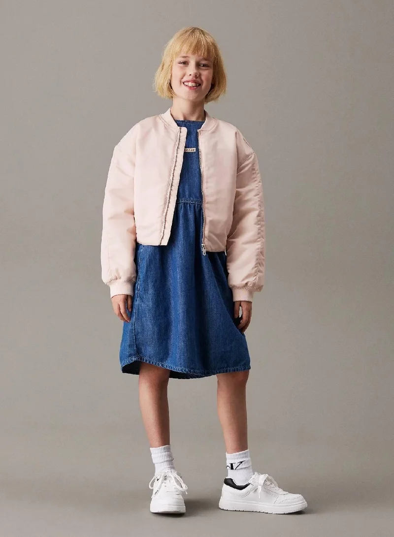 Calvin Klein Jeans Lightweight Denim Midi Dress