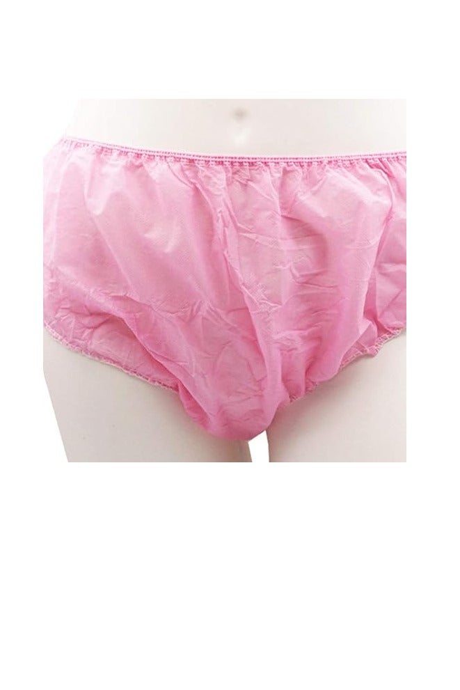 HK 50Pcs Disposable Nonwoven Underwear Travel Briefs Panties One time Use Underwear Spa Underpants Women Men - Image 1