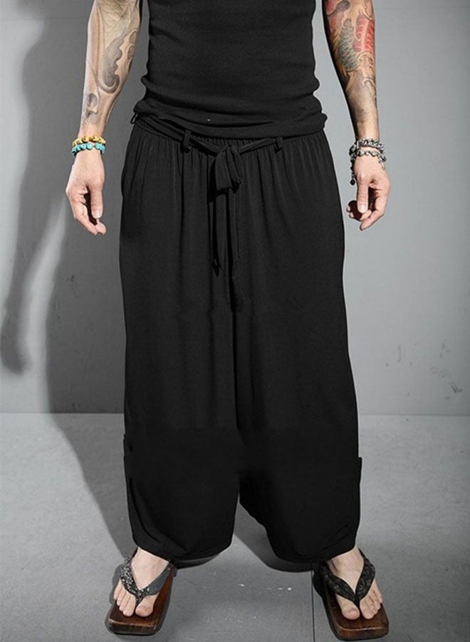 Summer men's casual large size loose straight pants  - Image 4