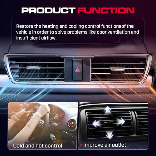 XIMAKA HVAC A/C Heater Climate Control Module Panel Switch Fit for 2008-2015 Peterbilt 384, Q21-6012 - Image 5
