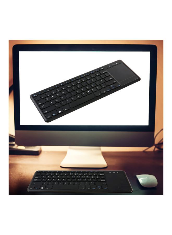NIBEMINENT Replacement Wireless Touchpad Keyboard Black - Image 3