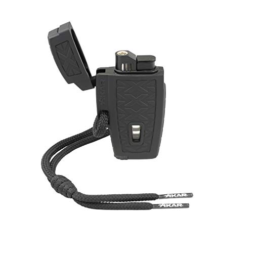 Xikar Stratosphere II High Altitude Lighter, Single Jet Flame, Windproof, Ergonomic Design, Durable and Dependable, Black - Image 3