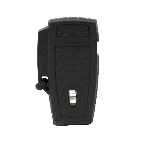 Xikar Stratosphere II High Altitude Lighter, Single Jet Flame, Windproof, Ergonomic Design, Durable and Dependable, Black - Image 1