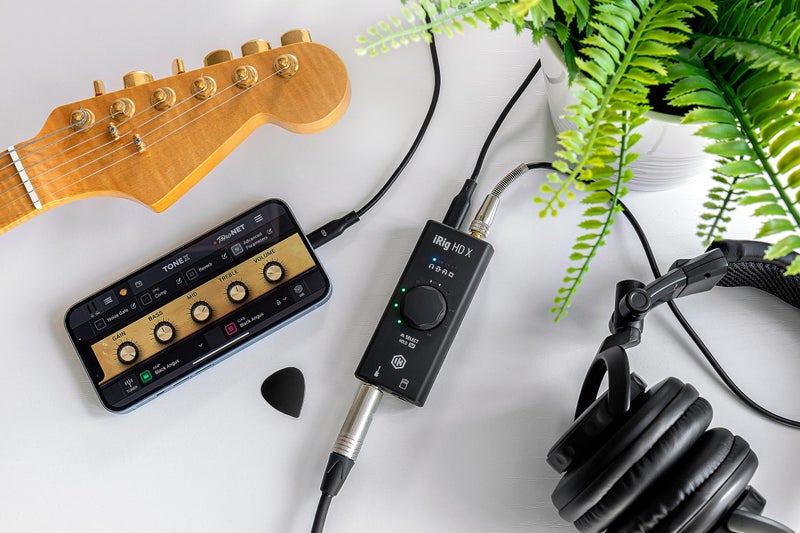 IK Multimedia iRig HD X Guitar Audio Interface - 96 kHz Music Recording, 24-bit, For iPhone, iPad, Mac, iOS, And PC With Lightning Cable, USB-C, Guitar Accessories, Recording Studio Equipment - Image 2