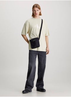 Calvin Klein Jeans Men's Logo Reporter Bag - Nylon, Black  - Image 2