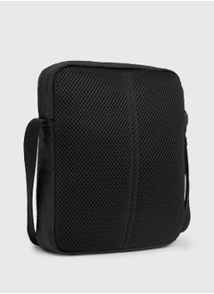 Calvin Klein Jeans Men's Logo Reporter Bag - Nylon, Black  - Image 3