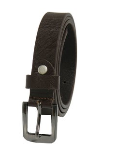 LAVERI LEATHER GENUINE LEATHER 25 MM UNISEX  FORMAL  BELT  IN BROWN  - Image 4