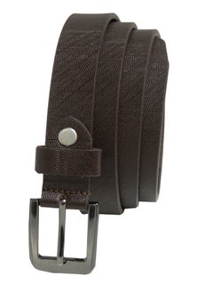 LAVERI LEATHER GENUINE LEATHER 25 MM UNISEX  FORMAL  BELT  IN BROWN  - Image 2