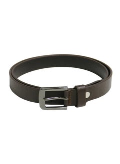LAVERI LEATHER GENUINE LEATHER 25 MM UNISEX  FORMAL  BELT  IN BROWN  - Image 3