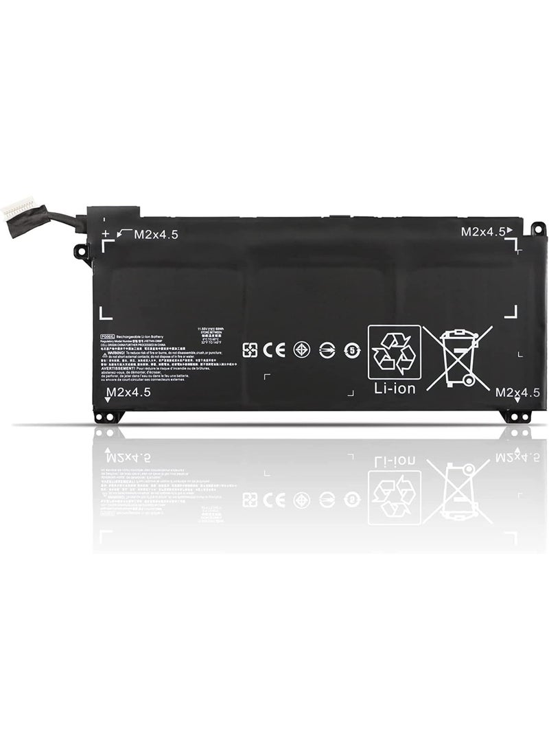 PG06XL Battery Compatible for HP Omen 15-dh 15-dh0000 15t-dh000 15t-dh100 15-dh0001ns 15-dh0002ns 15-dh0002nl 15-dh0003na 15-dh0004ng 15-dh0007ng dh0008ns HSTNN-DB9F L48431-2C1 L48497-005 L48497-006 - Image 1