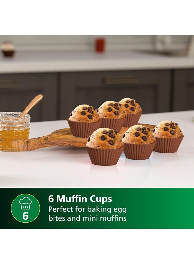 Philips Philips Airfryer Home Baking Accessory Kit with Baking Pan, Muffin Cups and Hand Mitts, HD9810/01, Compatible with Large Airfryer - Image 4