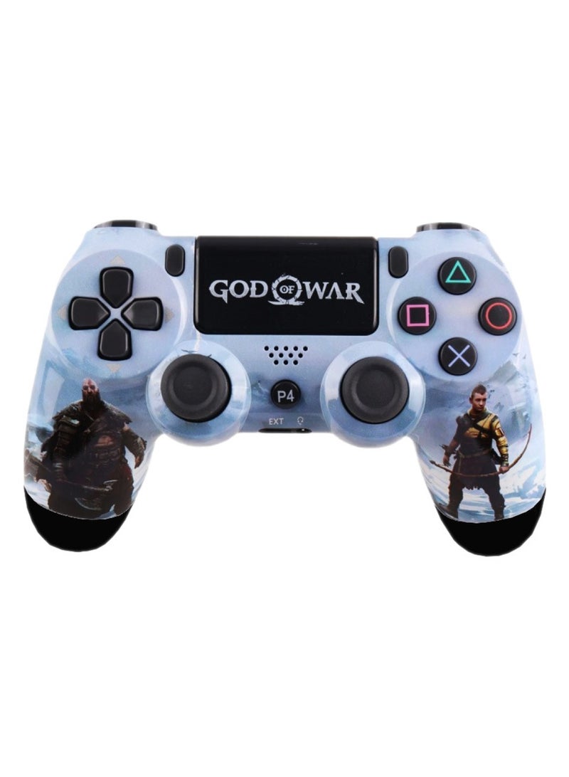 DIGI CORE Limited Edition Wireless Controller for PS4, Wireless Game Controller Compatible with PS4/Pro/Slim, PlayX Edition with Enhanced Vibration, Motion Sensor & Ergonomic Grip God Of War