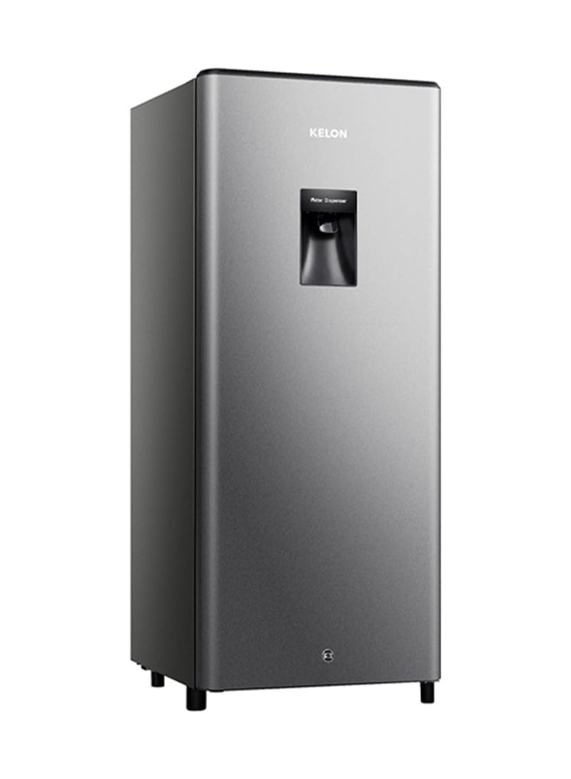 Refrigerator, Single Door Compact, With Water Dispenser 240 L KRS-24DRS Silver