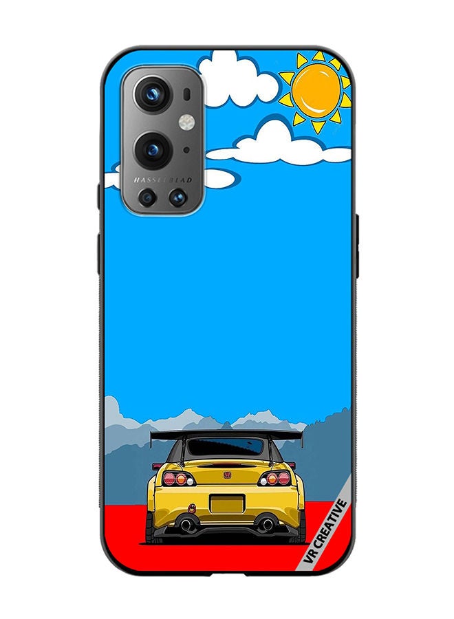 VR CREATIVE Protective Case Cover For OnePlus 9 Pro Car Design Multicolour - Image 1