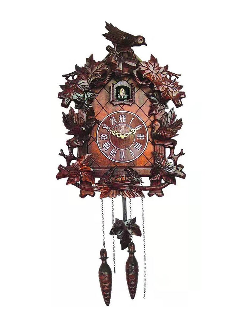 Organized Home - Handcrafted Wood Cuckoo Clock - Image 1