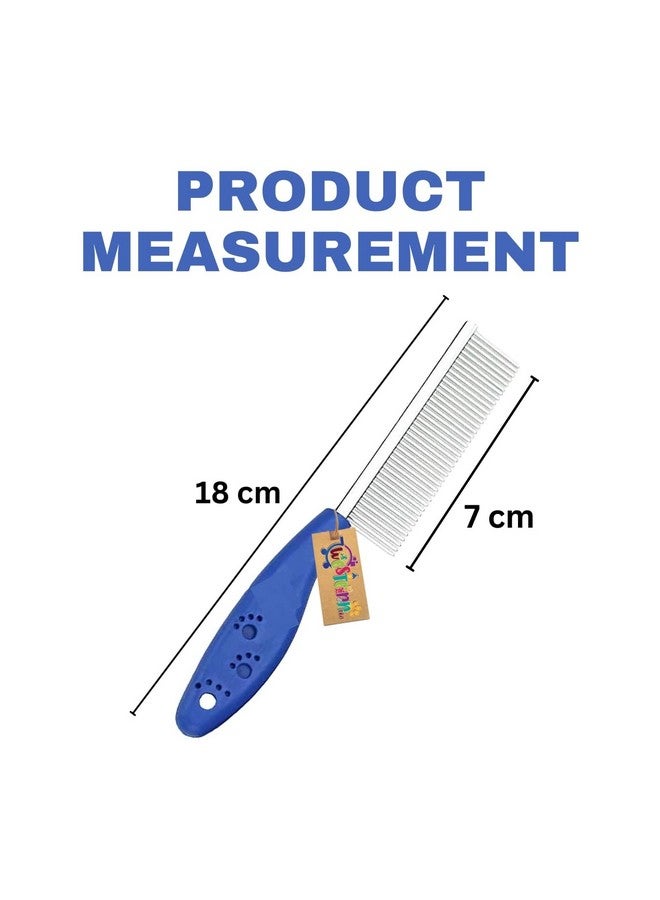 ويستيرن إرا مشط الحيوانات الأليفة أحادي الجانب هو أداة تنظيف احترافية مصممة للكلاب والقطط على حد سواء، ومخصصة لفك تشابك وتنعيم وتعزيز فراء حيوانك الأليف، وفعالية في إزالة العقد. - Image 4