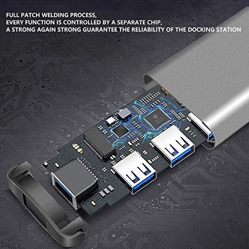 Verilux® USB Hub 3.0 for PC Multiport Adapter with 4 USB Ports High Speed 3.0 for Laptop Aluminium Extender with Multi Port for MacBook, Mac Pro Mini, iMac - Image 4