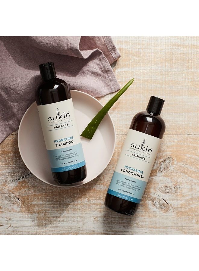 Sukin Hydrating Shampoo, Dry & Damaged Hair, 16.9 Fl Oz - Image 2